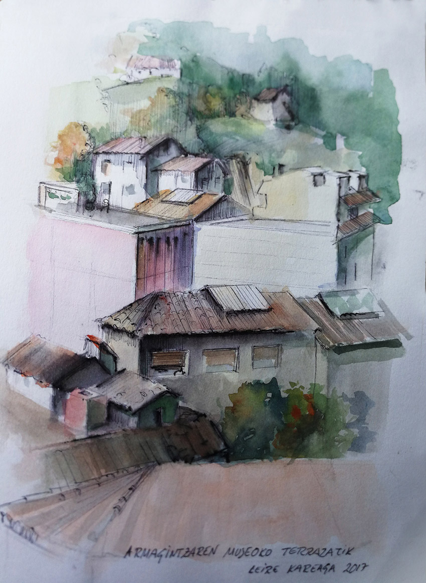 Leire Kareaga. Urban Sketch II